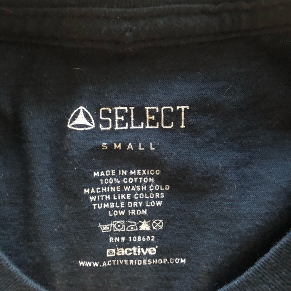 Men’s Small navy blue Active Ride Shop Select Tee - Picture 3 of 4
